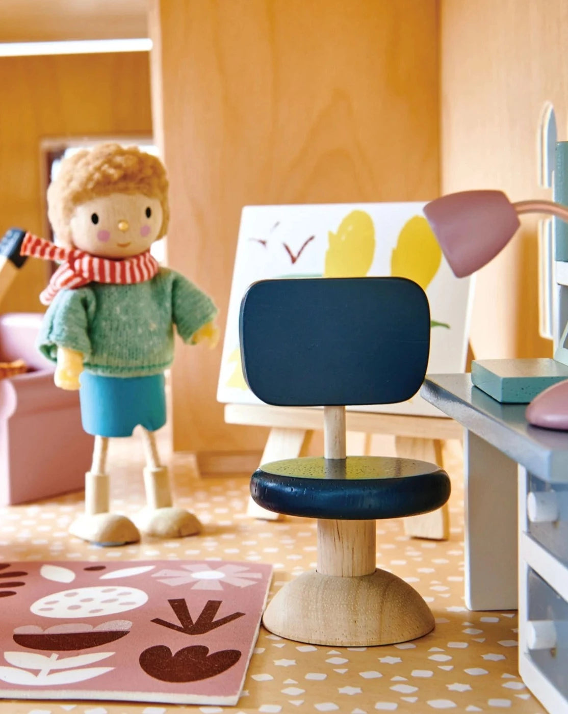 Doll House Study Furniture Dollhouse Furniture Tender Leaf