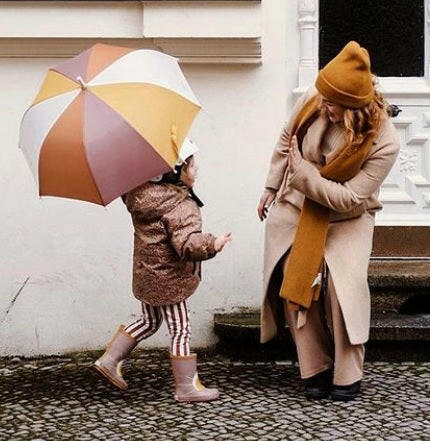 Kids Umbrella Parasols & Rain Umbrellas Grech & Co. Sunset + Wheat
