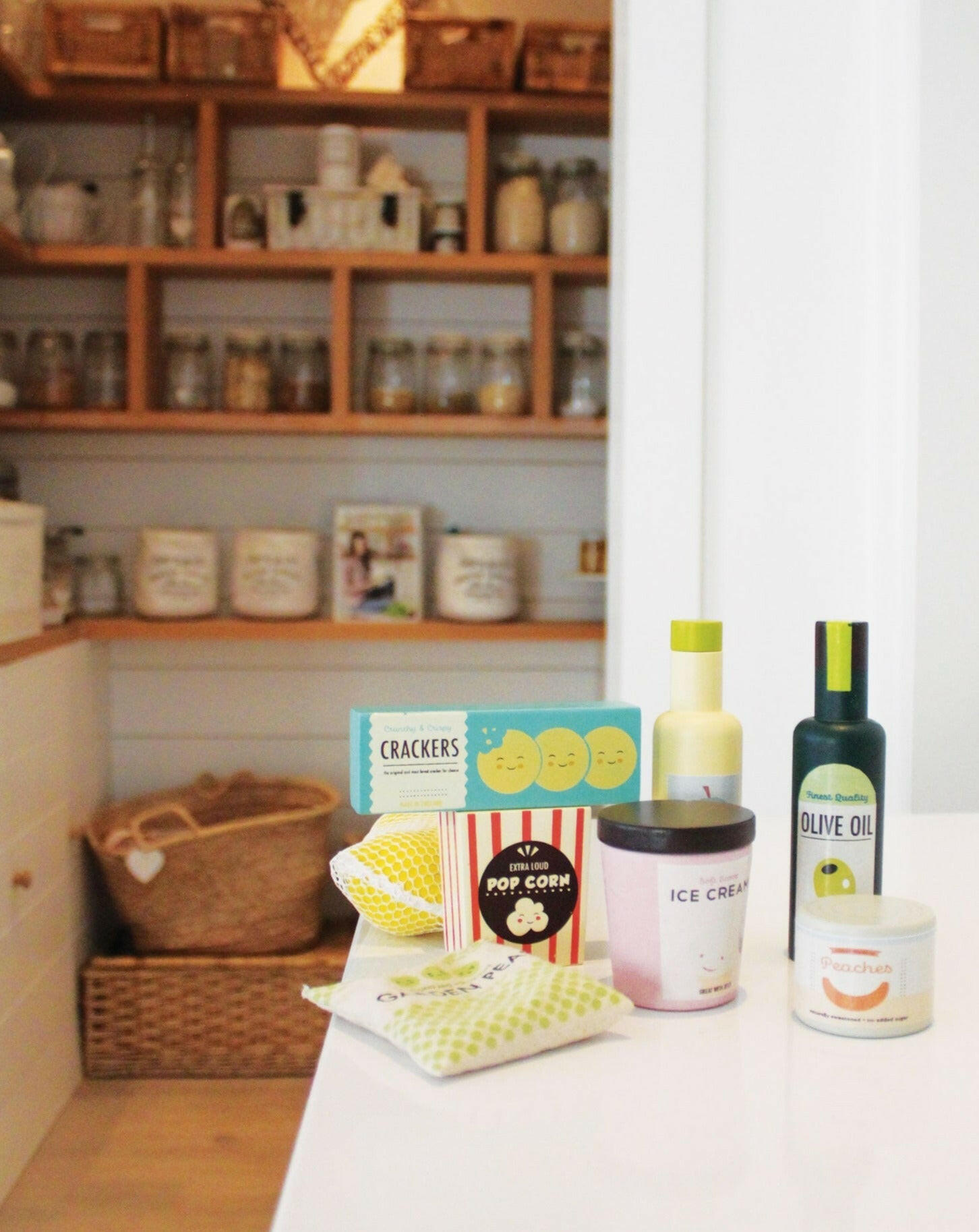 Supermarket Grocery Set Play Food Tender Leaf