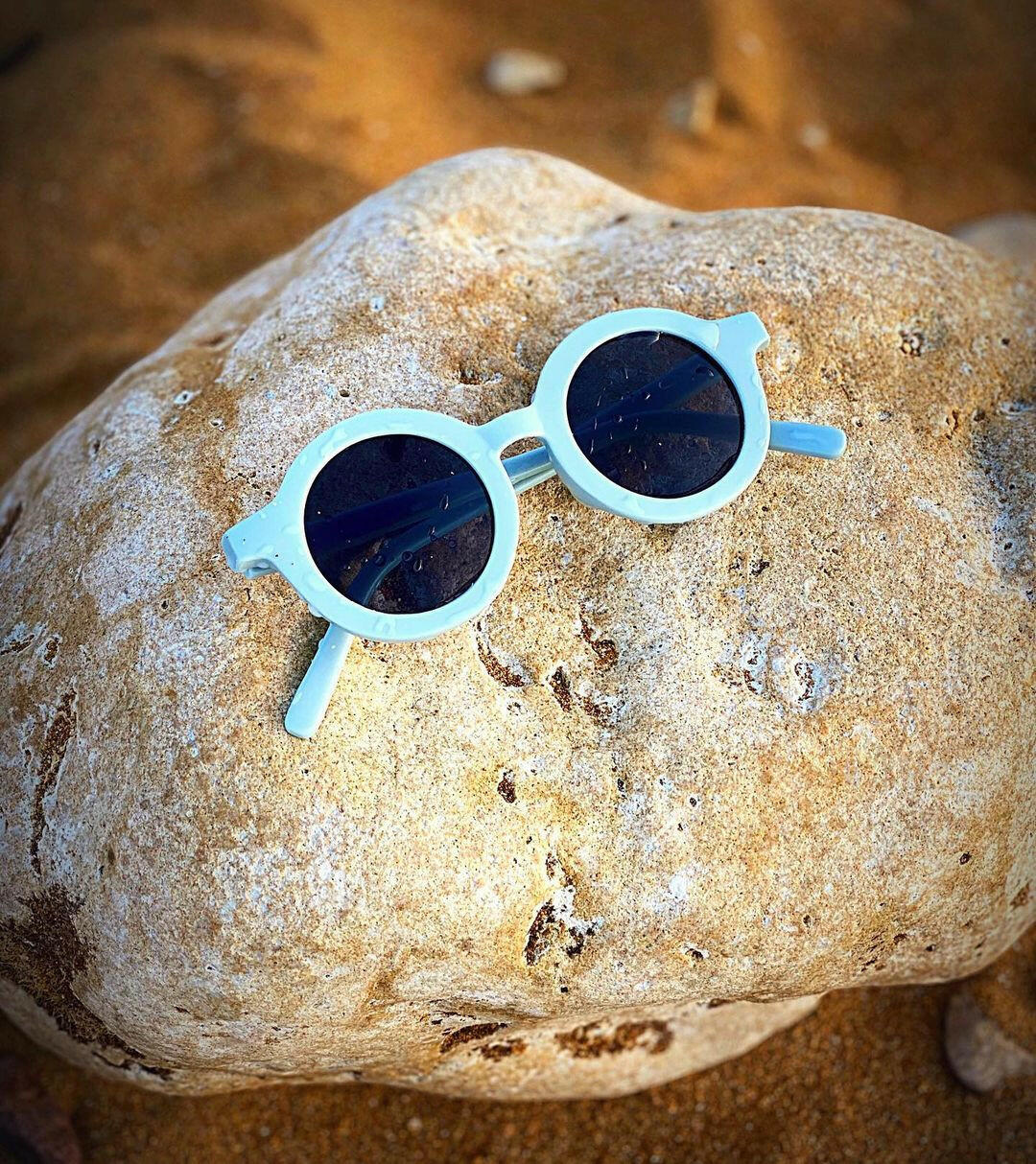 Sustainable Kids Sunglasses - Light Blue Sunglasses Grech & Co.