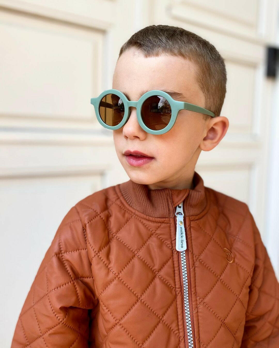 Sustainable Kids Sunglasses - Fern Sunglasses Grech & Co.