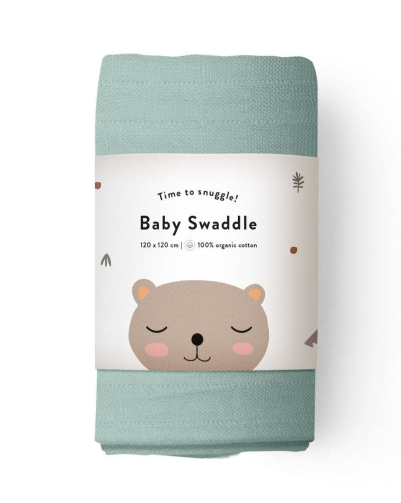 Organic Baby Swaddle Maxi — Sage