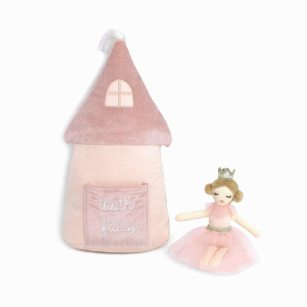 PRINCESS CASTLE TOOTH FAIRY PILLOW SET Tooth Fairy MON AMI