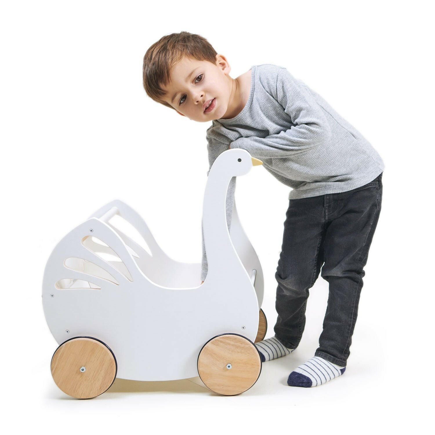 Sweet Swan Pram  Tender Leaf
