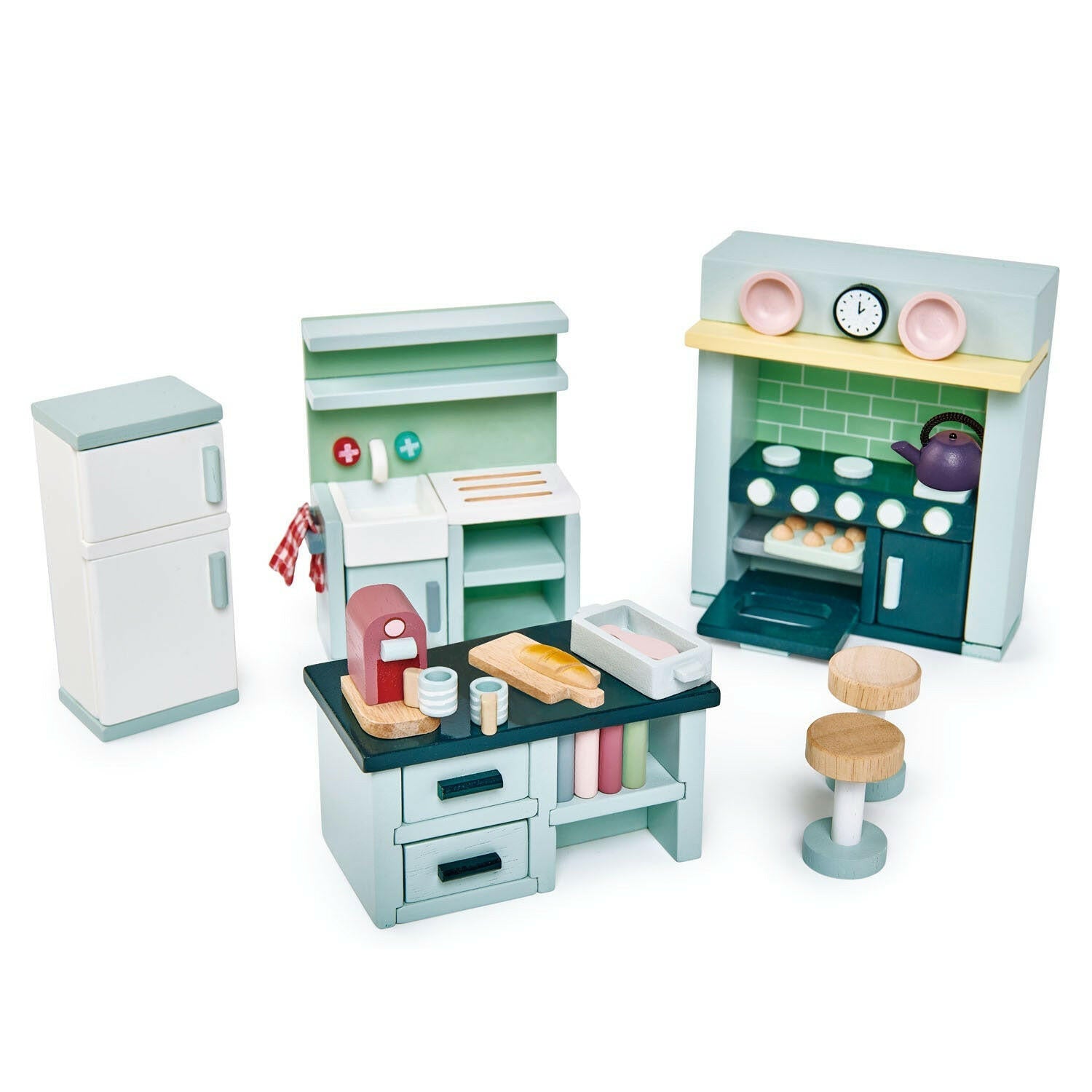 Dolls House Kitchen Furniture  Tender Leaf