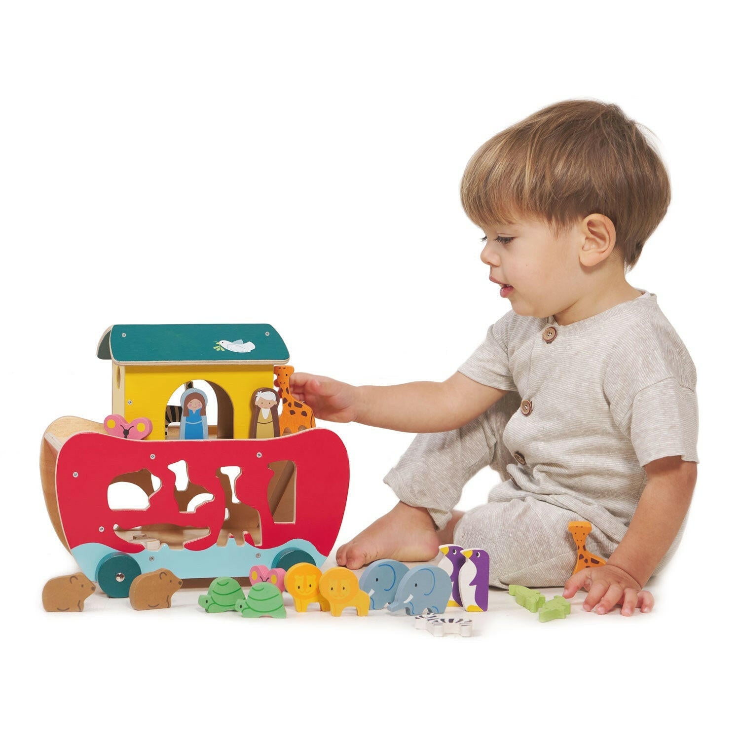 Noah's Shape Sorter Ark  Tender Leaf
