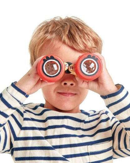 Safari Binoculars Wooden Toys Tender Leaf