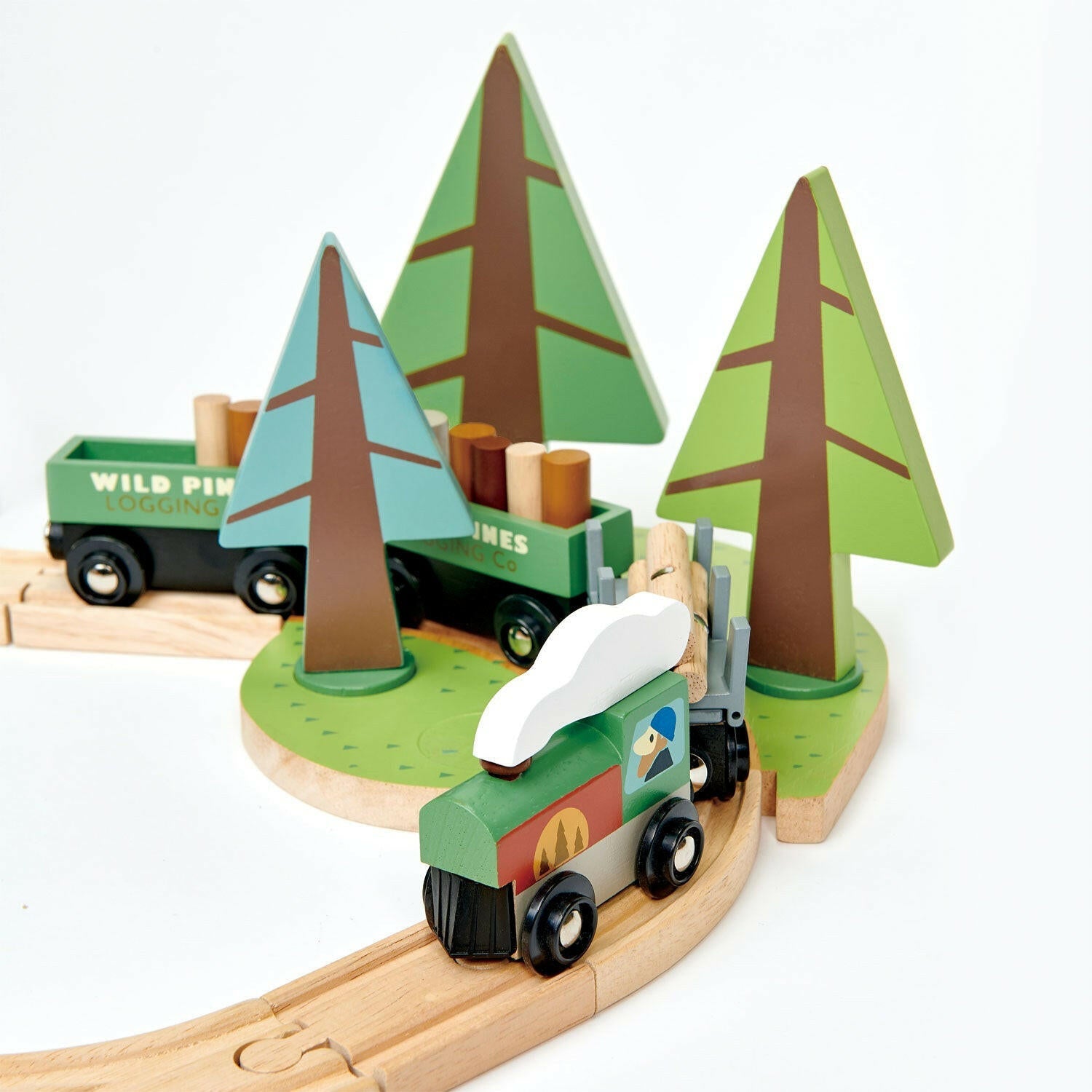 Wild Pines Train Set  Tender Leaf