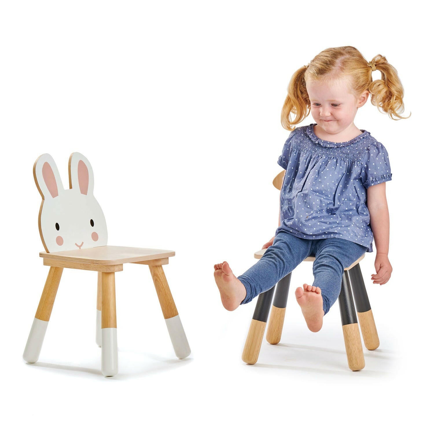Forest Rabbit Chair Tender Leaf