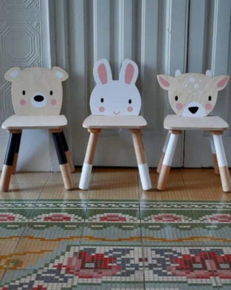 Forest Deer Chair Chair Tender Leaf