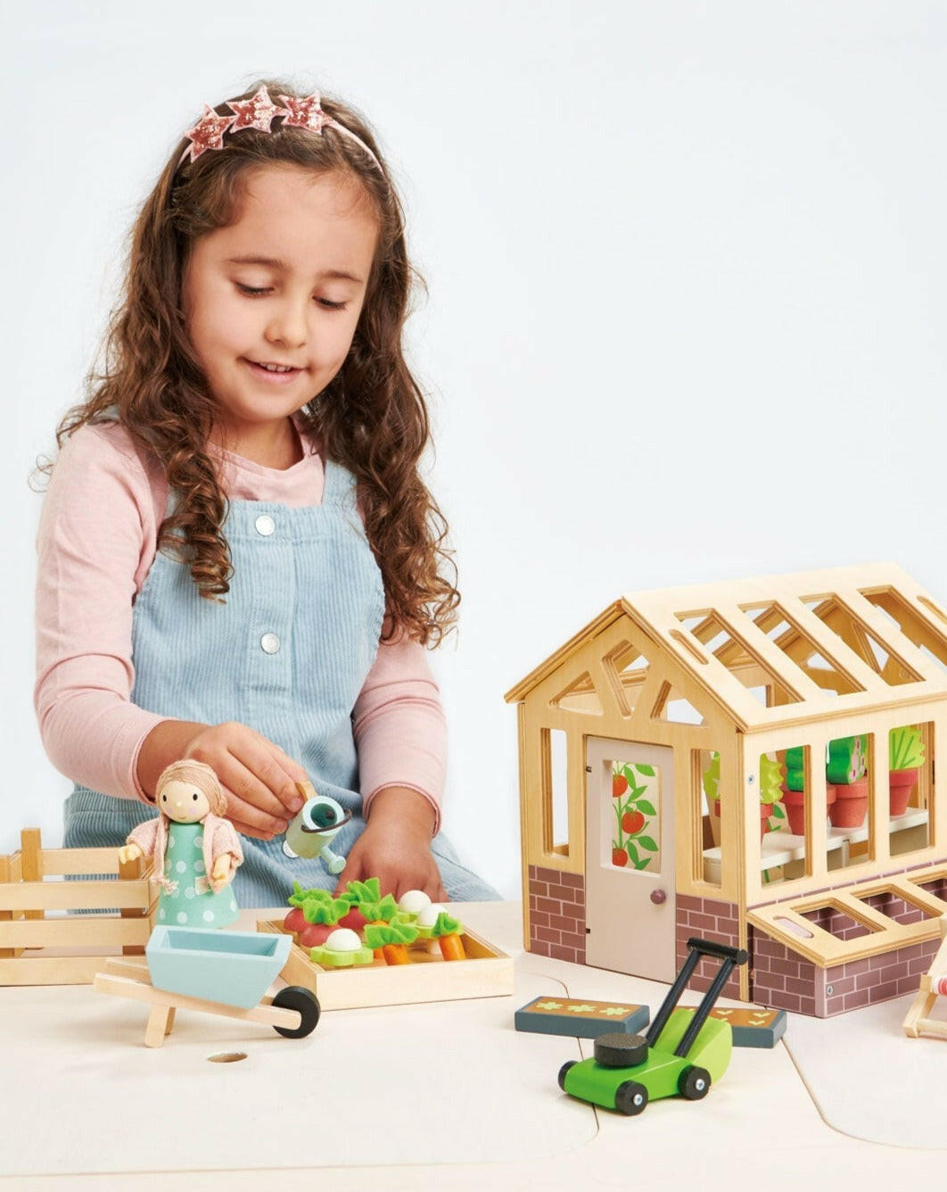 Greenhouse and Garden Set Kids Toys Tender Leaf