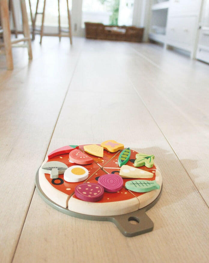 Pizza Party Wooden Toys Tender Leaf
