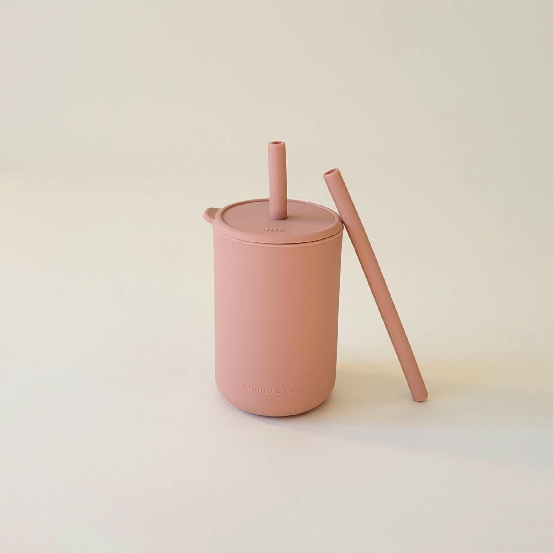 Tall Straw Cup Minito & Co. Terracota