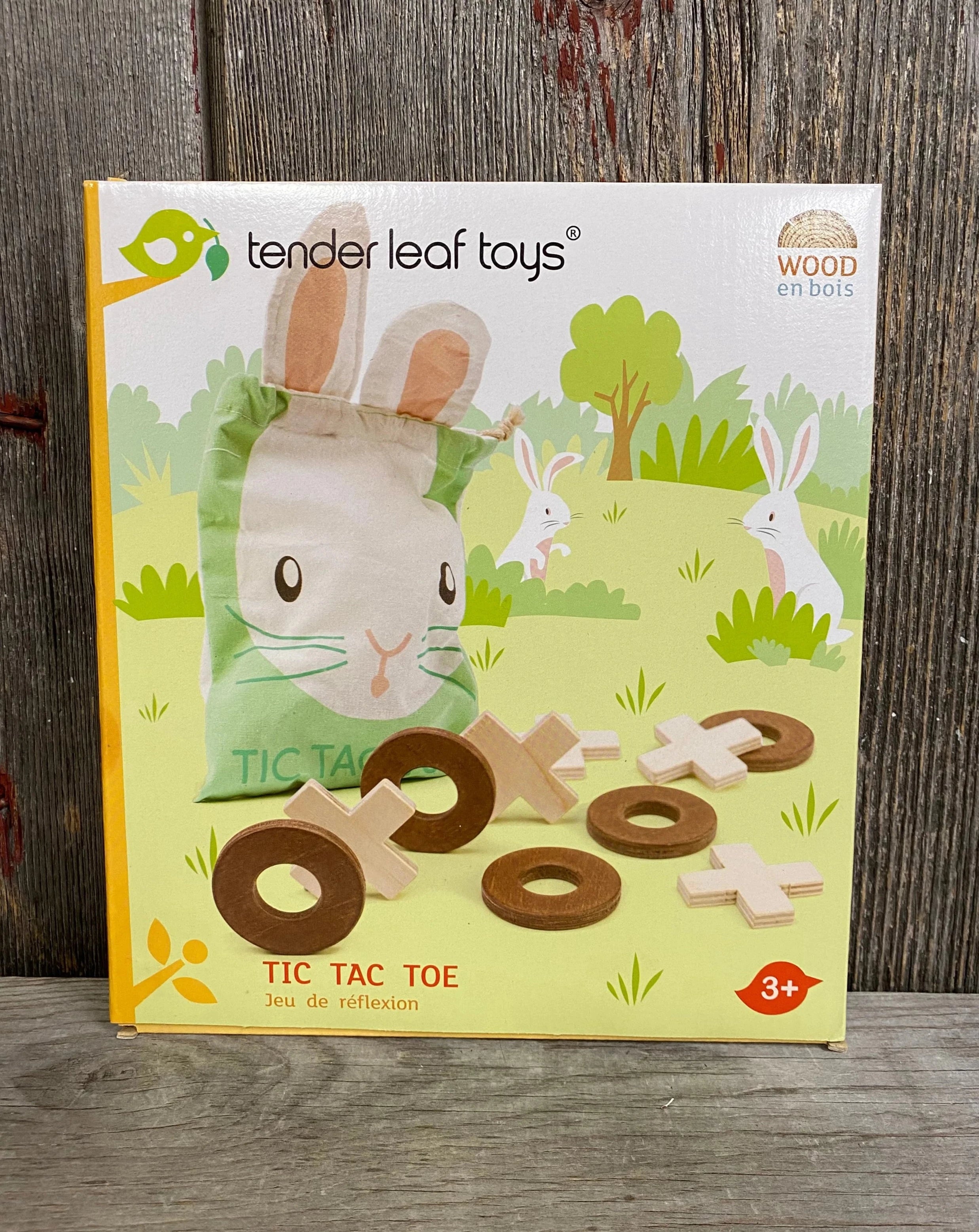 Tic Tac Toe Wooden Toys Tender Leaf