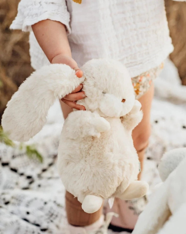 Tiny Nibble Cream Stuffies Bunnies by the Bay