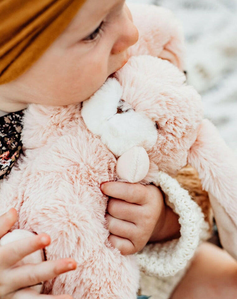 Tiny Nibble Pink Stuffies Bunnies by the Bay