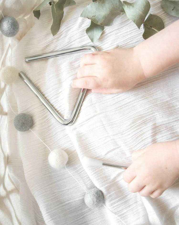 Mini Triangle Musical Toys Babynoise