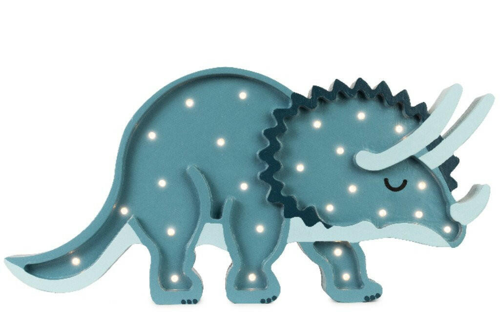 Triceratops Lamp Lighting Little Lights