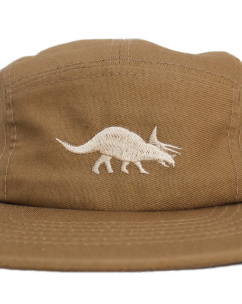 Five-Panel Kids Hat - Triceratops Dinosaur Hats Rad River Co.
