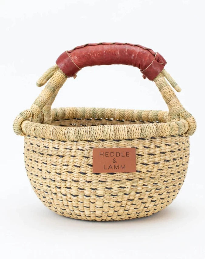 Ufa Mini Bolga Basket Baskets Heddle & Lamm