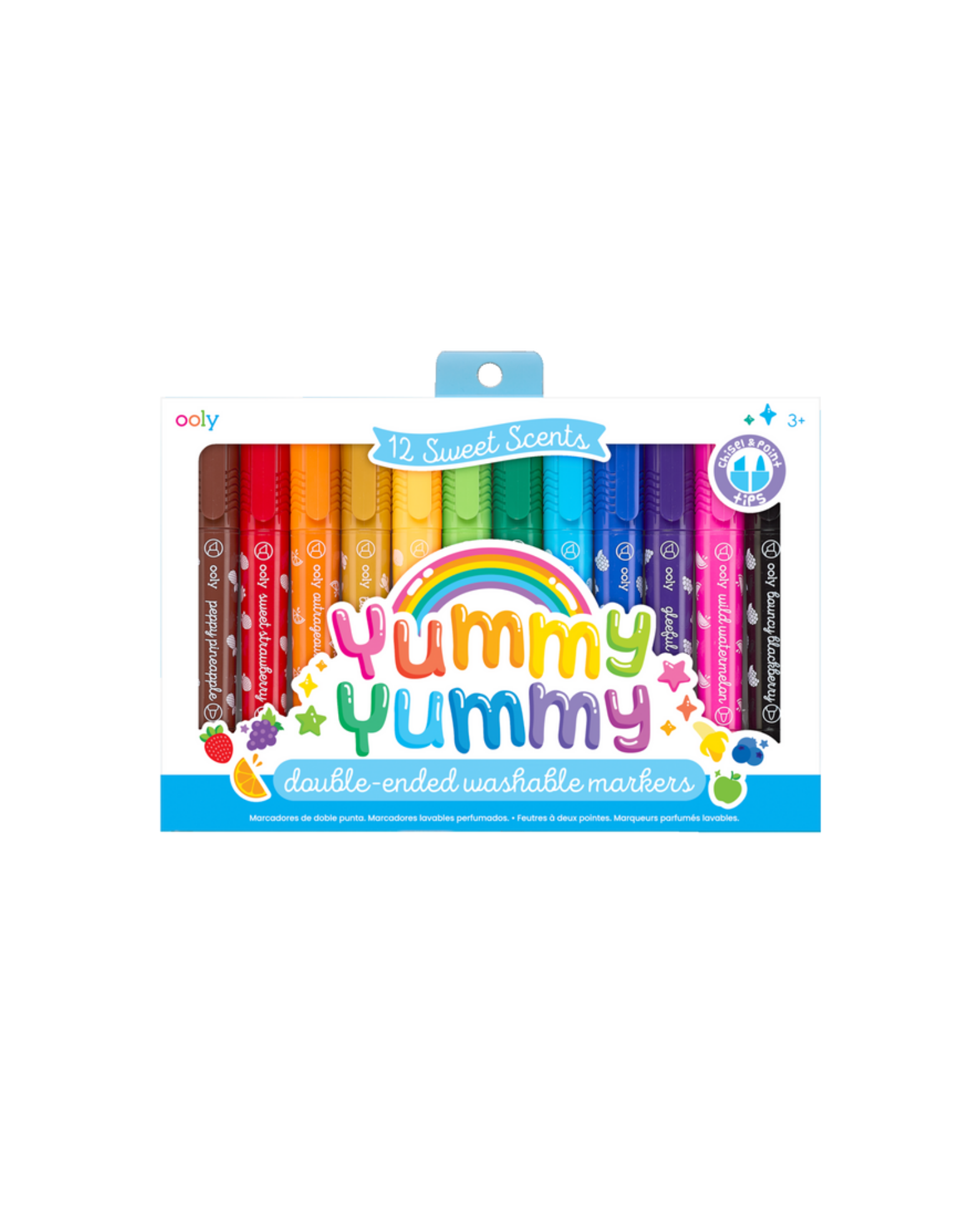 Yummy Yummy Scented Markers - set of 12 Art Supplies OOLY - Art & School Supplies