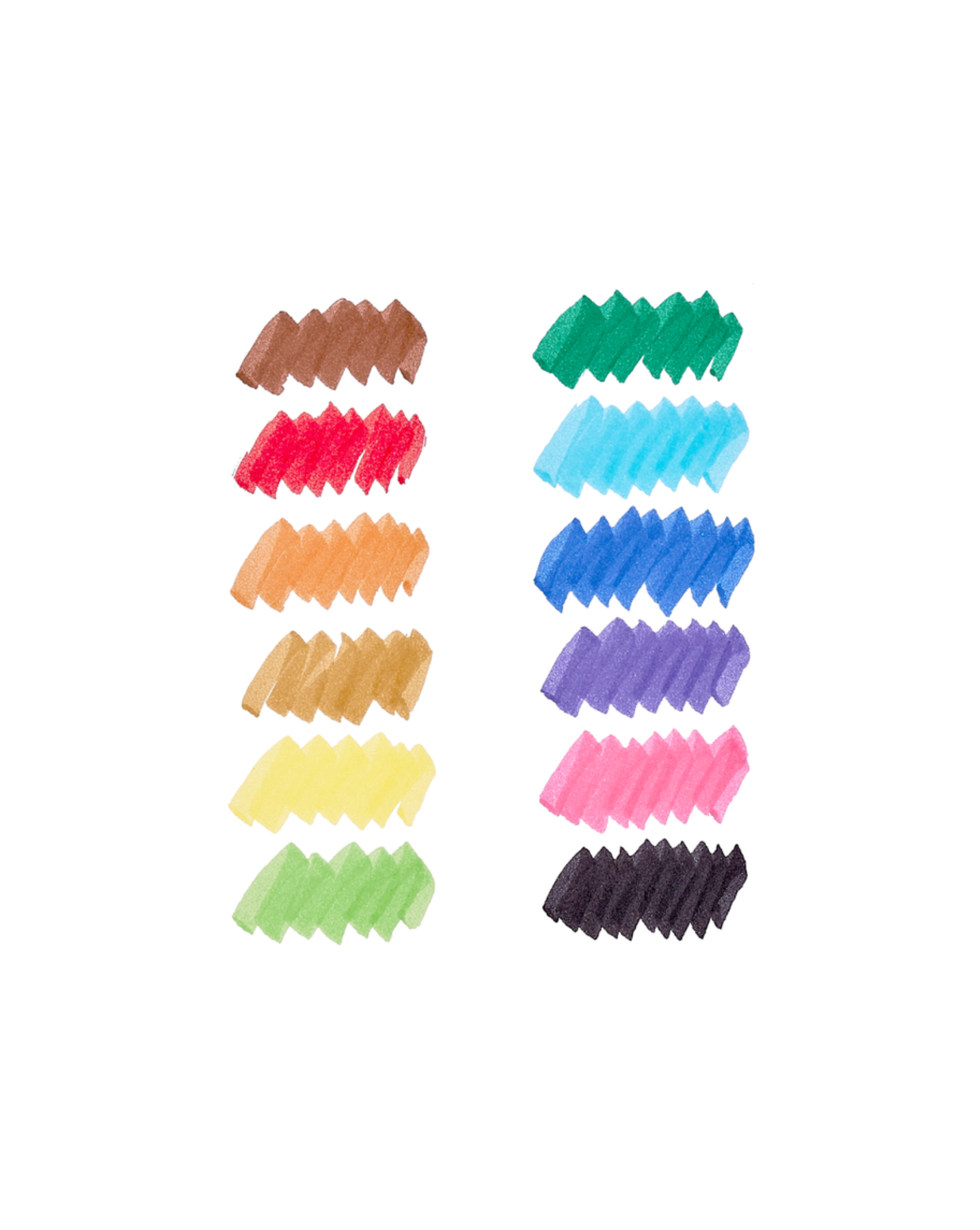 Yummy Yummy Scented Markers - set of 12 Art Supplies OOLY - Art & School Supplies