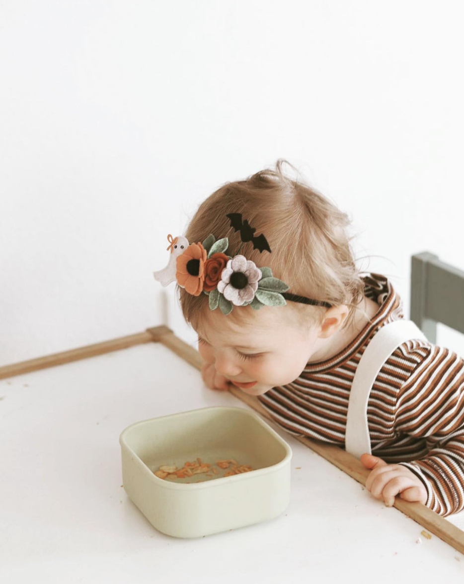 Silicone Mini Bento Box Feeding The Dearest Grey