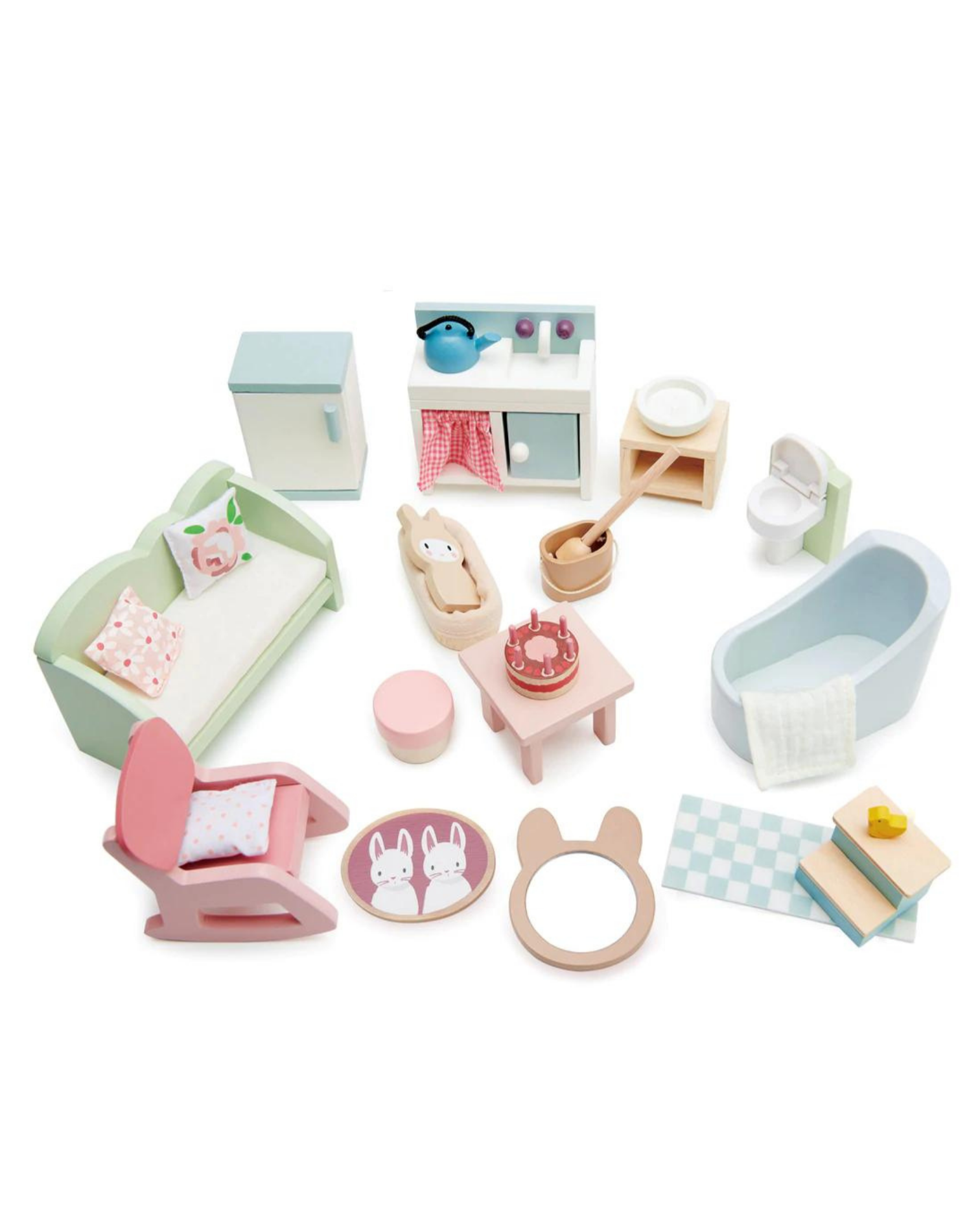 Countryside Furniture Set Dollhouse Furniture Tender Leaf