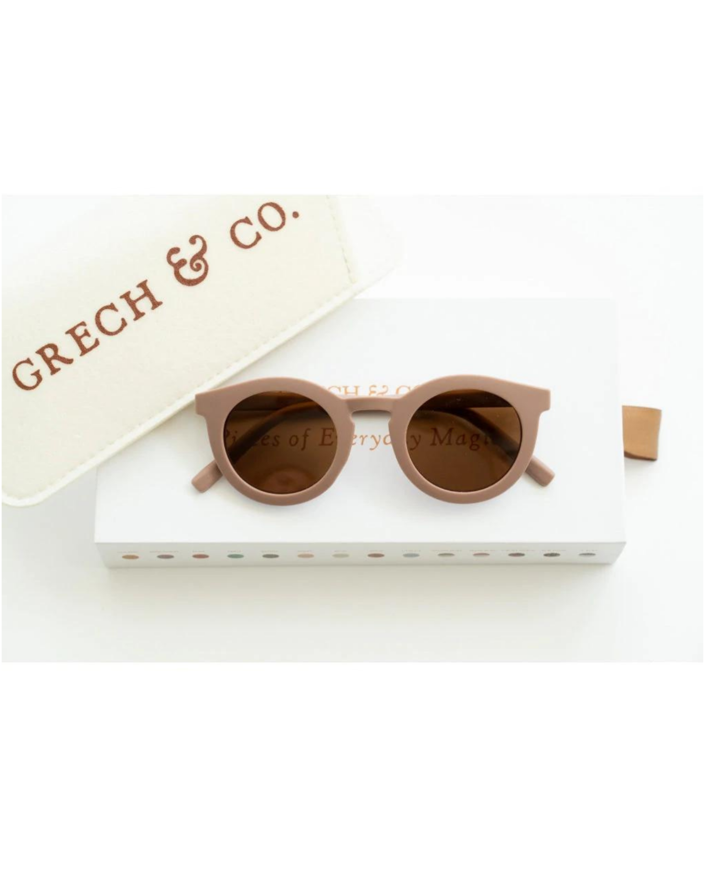 Sustainable Polarized Kids Sunglasses - Burlwood Sunglasses Grech & Co.