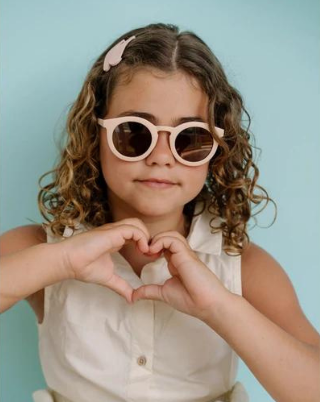 Sustainable Kids Polarized Sunglasses - Shell Sunglasses Grech & Co.