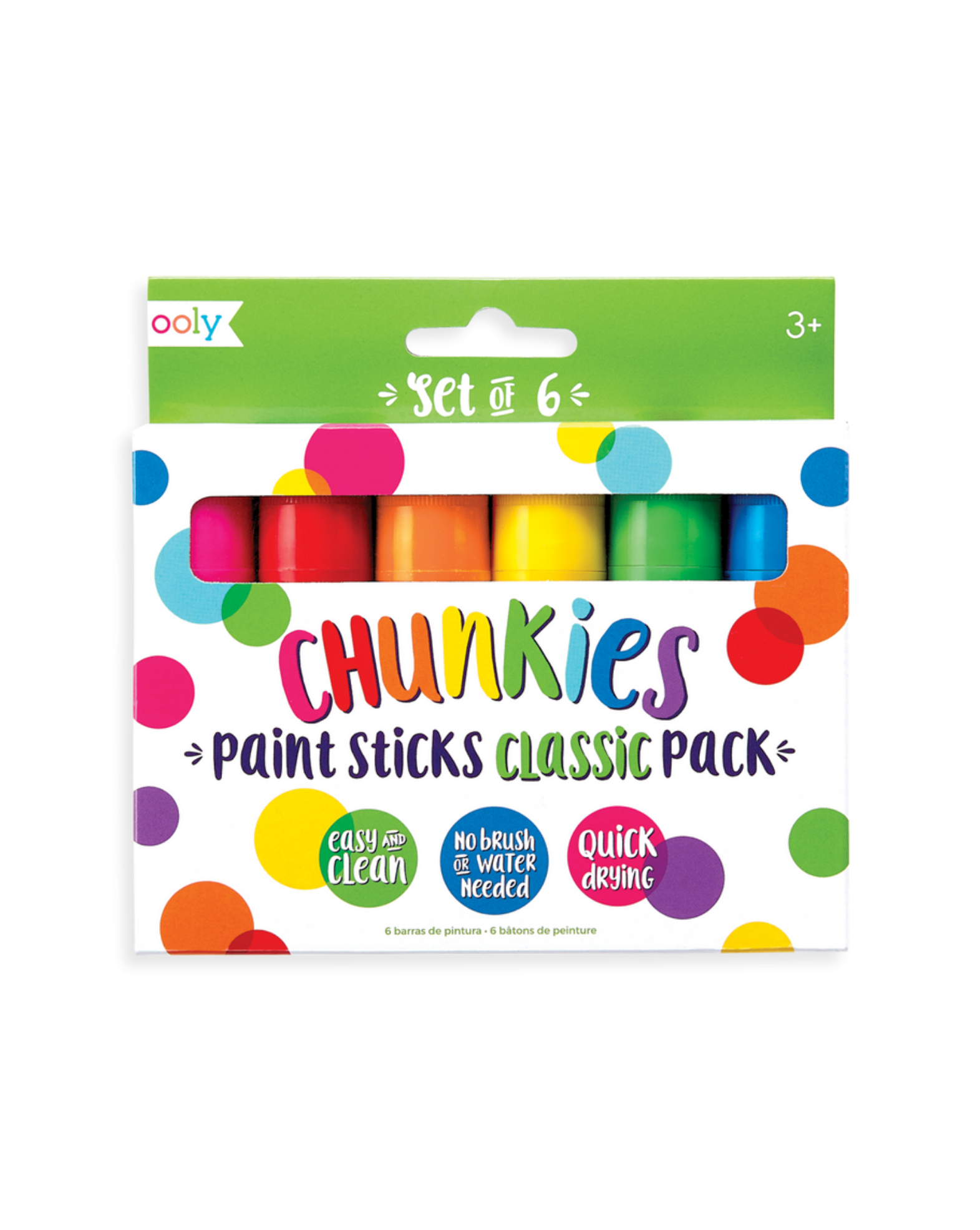 Chunkies Paint Sticks - set of 6 Art Supplies OOLY - Art & School Supplies