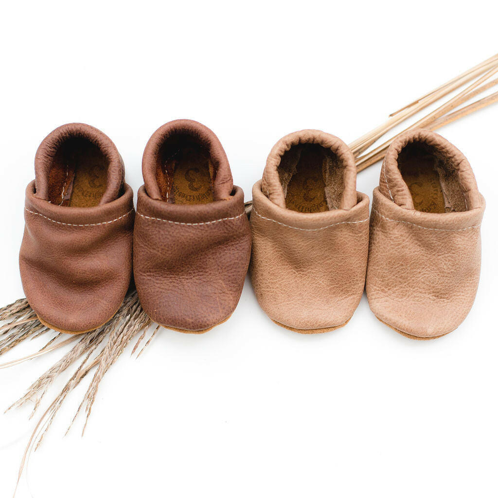 Rust & W. Wood Leather Loafers Shoes Baby and Toddler Baby Shoes Starry Knight Design