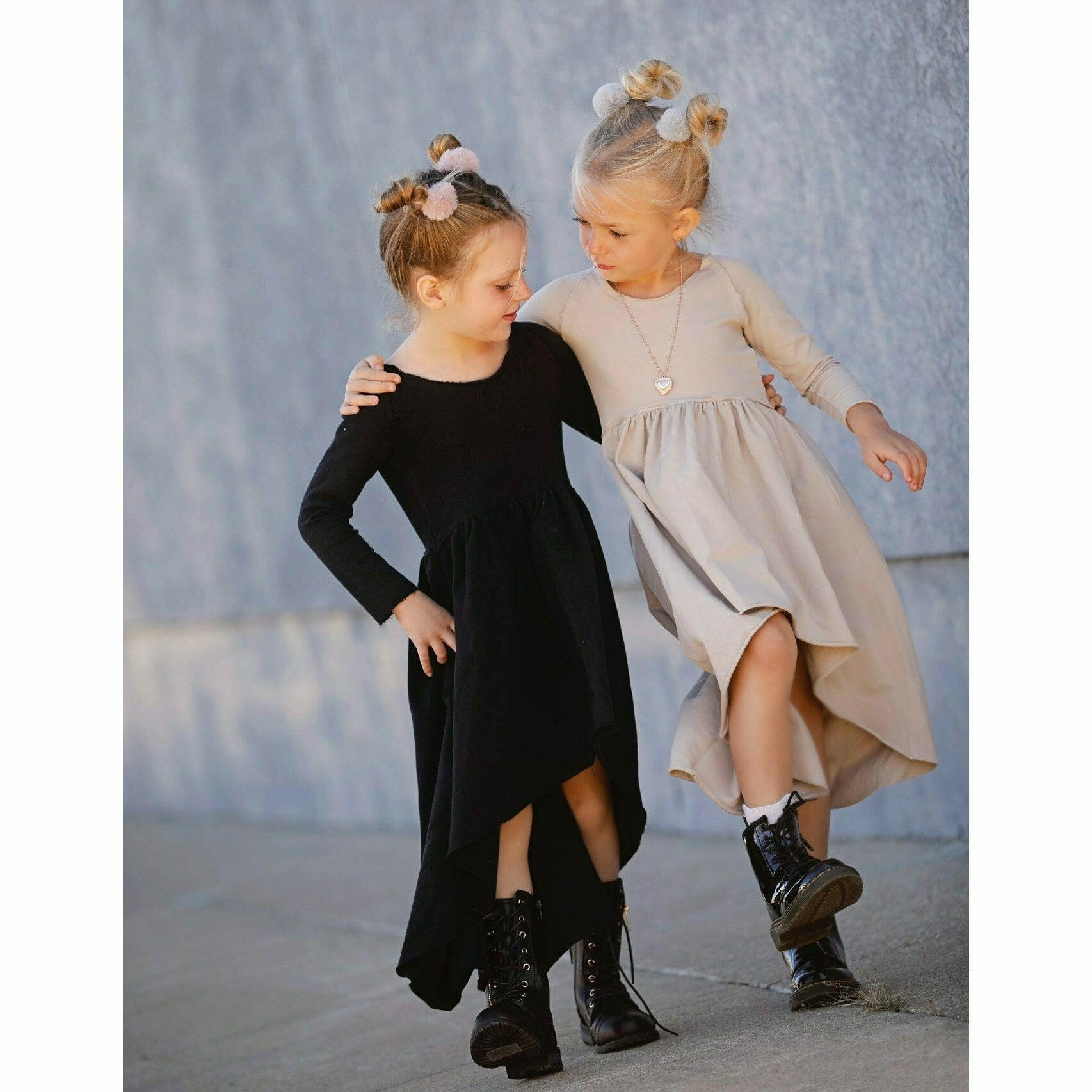 Organic Giselle Dress Long Sleeve Black Dresses Be Mi Los Angeles