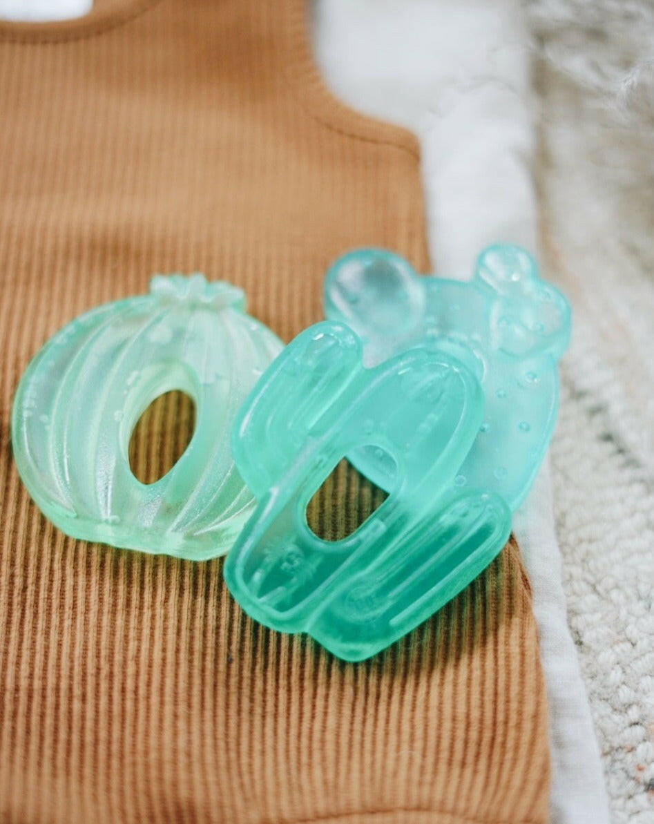 Cutie Coolers™ Cactus Water Filled Teethers (3-pack) Baby Essentials Itzy Ritzy