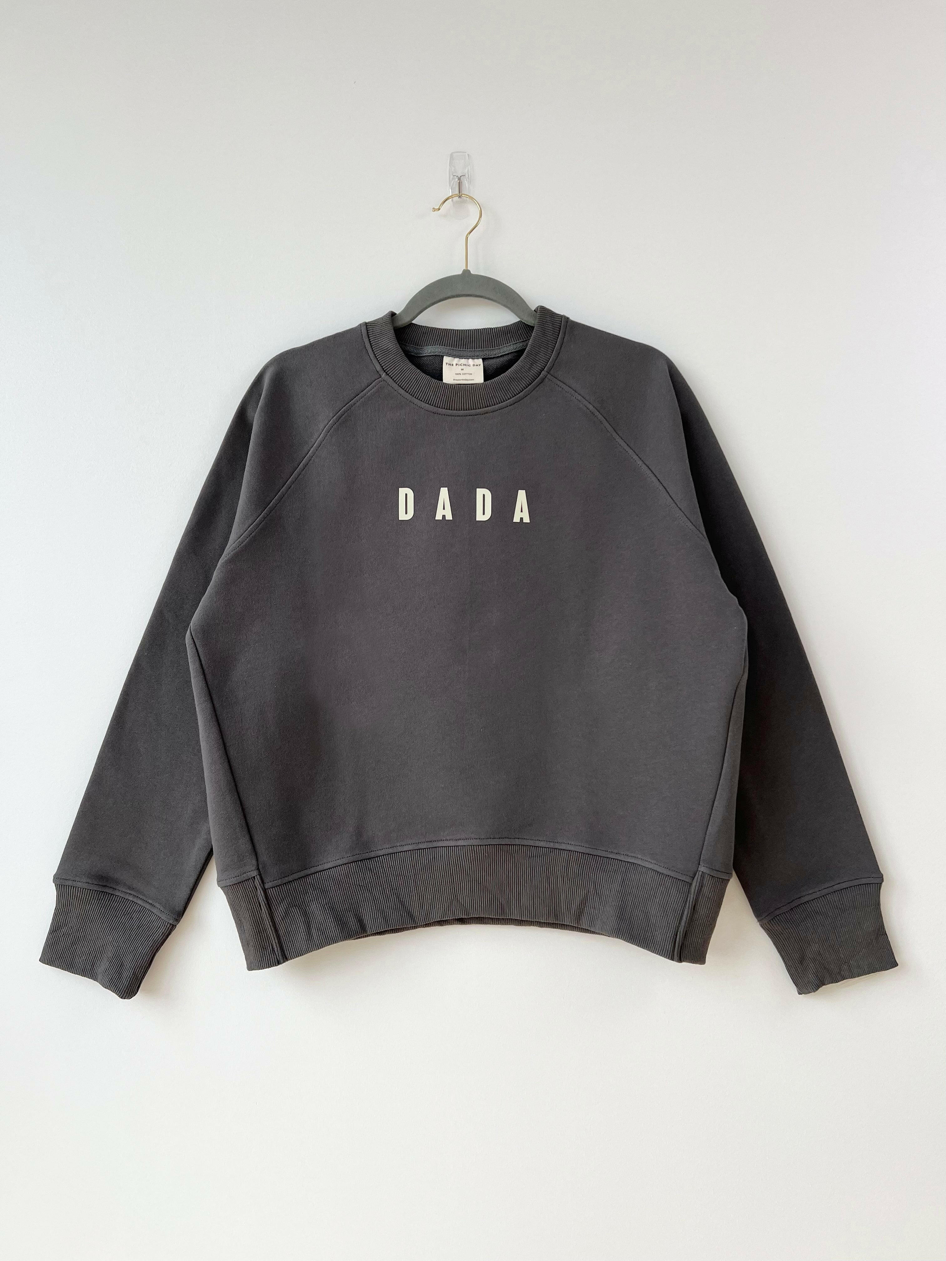 DADA Sweatshirt Dark Gray Adult Tops The picnic day