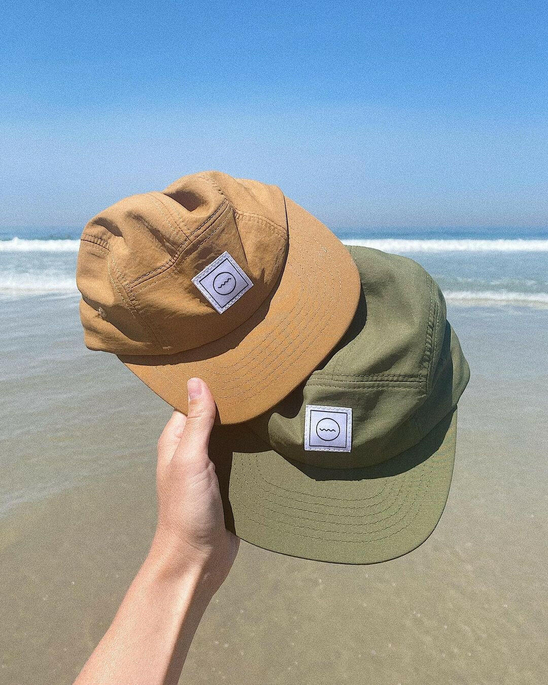 Waterproof Five-Panel Kids Hat - Clay Hats Rad River Co.