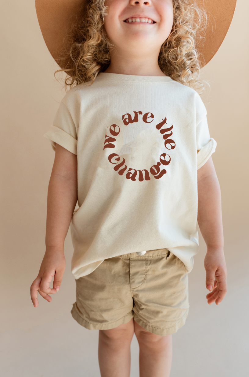 We Are The Change Kid’s Graphic T-Shirt Kids Polished Prints