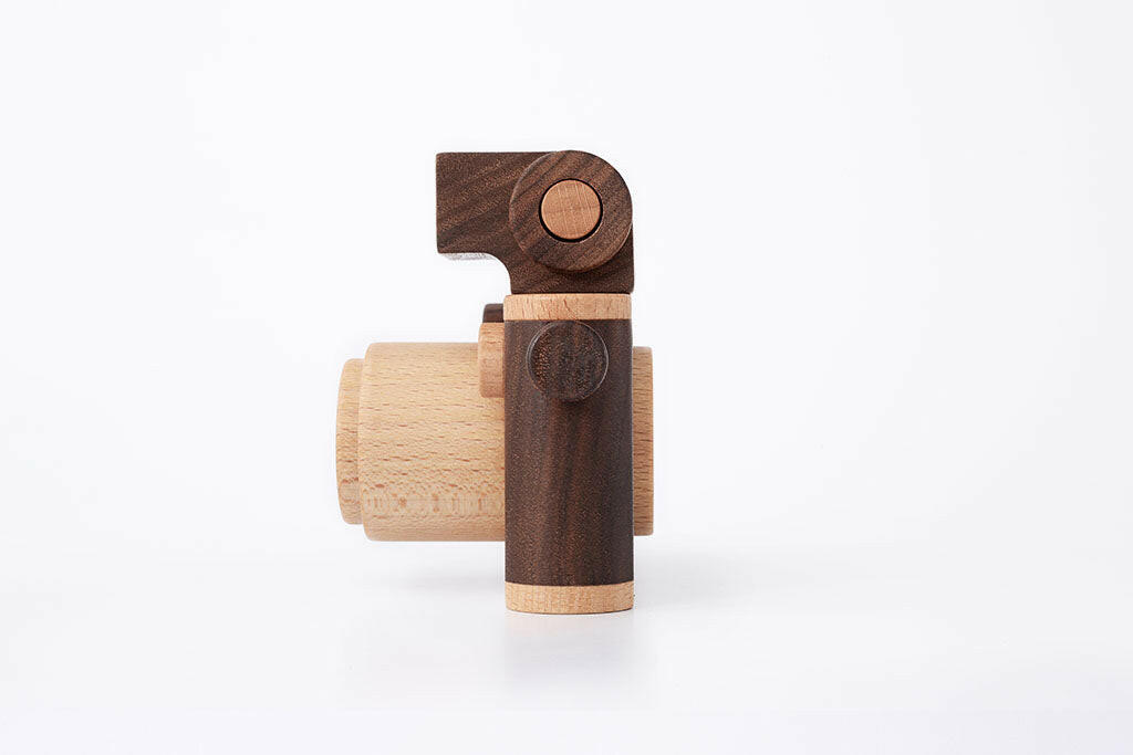 35MM Vintage Style Wooden Toy Camera Walnut wooden toy Father's Factory