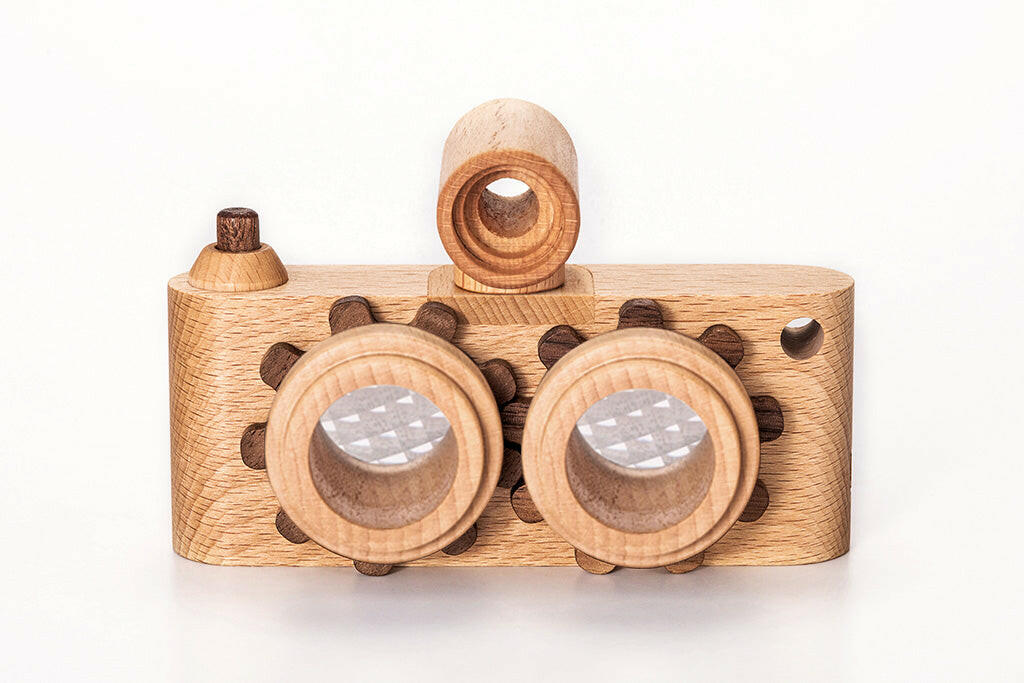 Twinkle Camera - Beechwood Camera Body Father's Factory no.4 View Finder in Beech