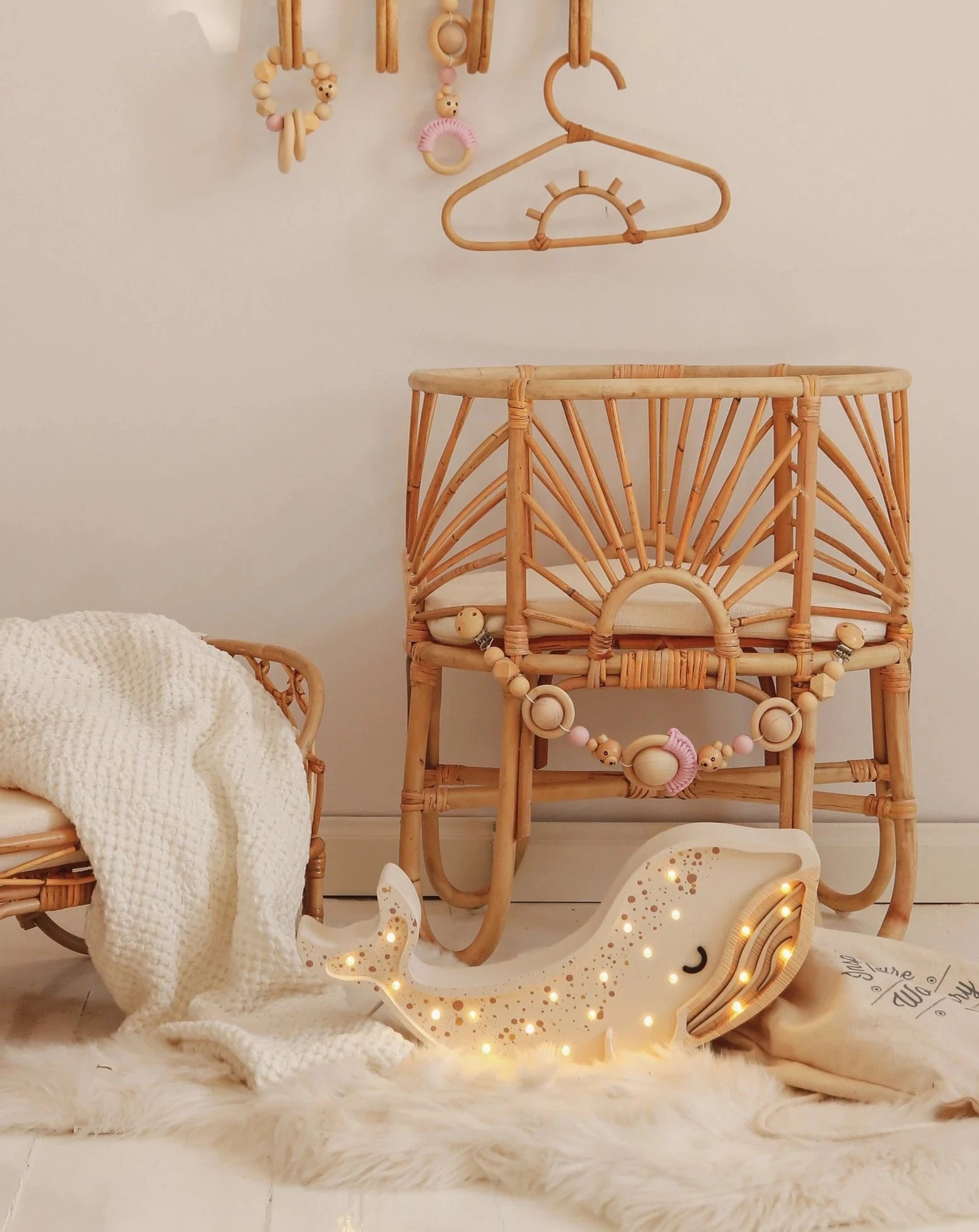 Little Lights Whale Lamp Lighting Little Lights