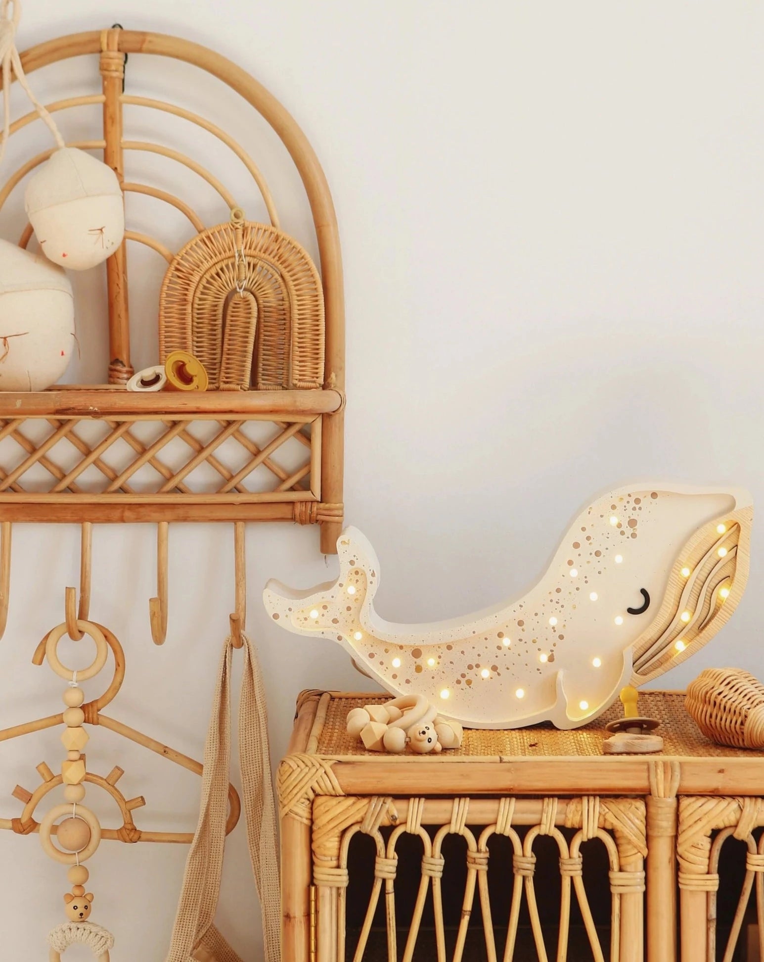 Little Lights Whale Lamp Lighting Little Lights