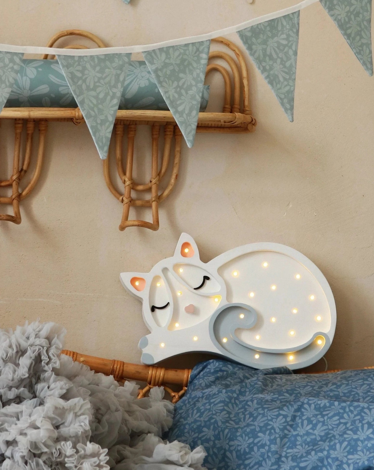 Kitten Lamp - White Lighting Little Lights