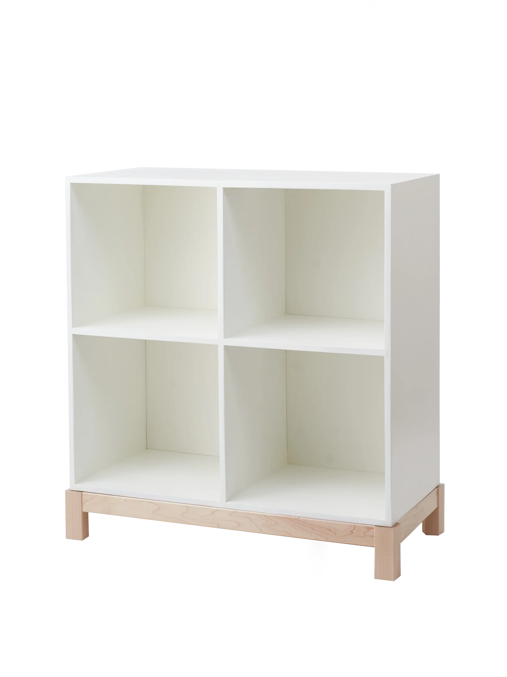 Cubby Bookshelf Playroom Furniture Milton & Goose White