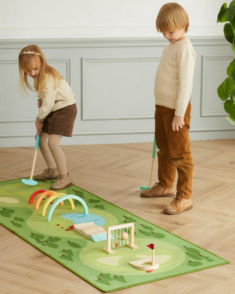 Good Golf Mat Rugs Wonder & Wise