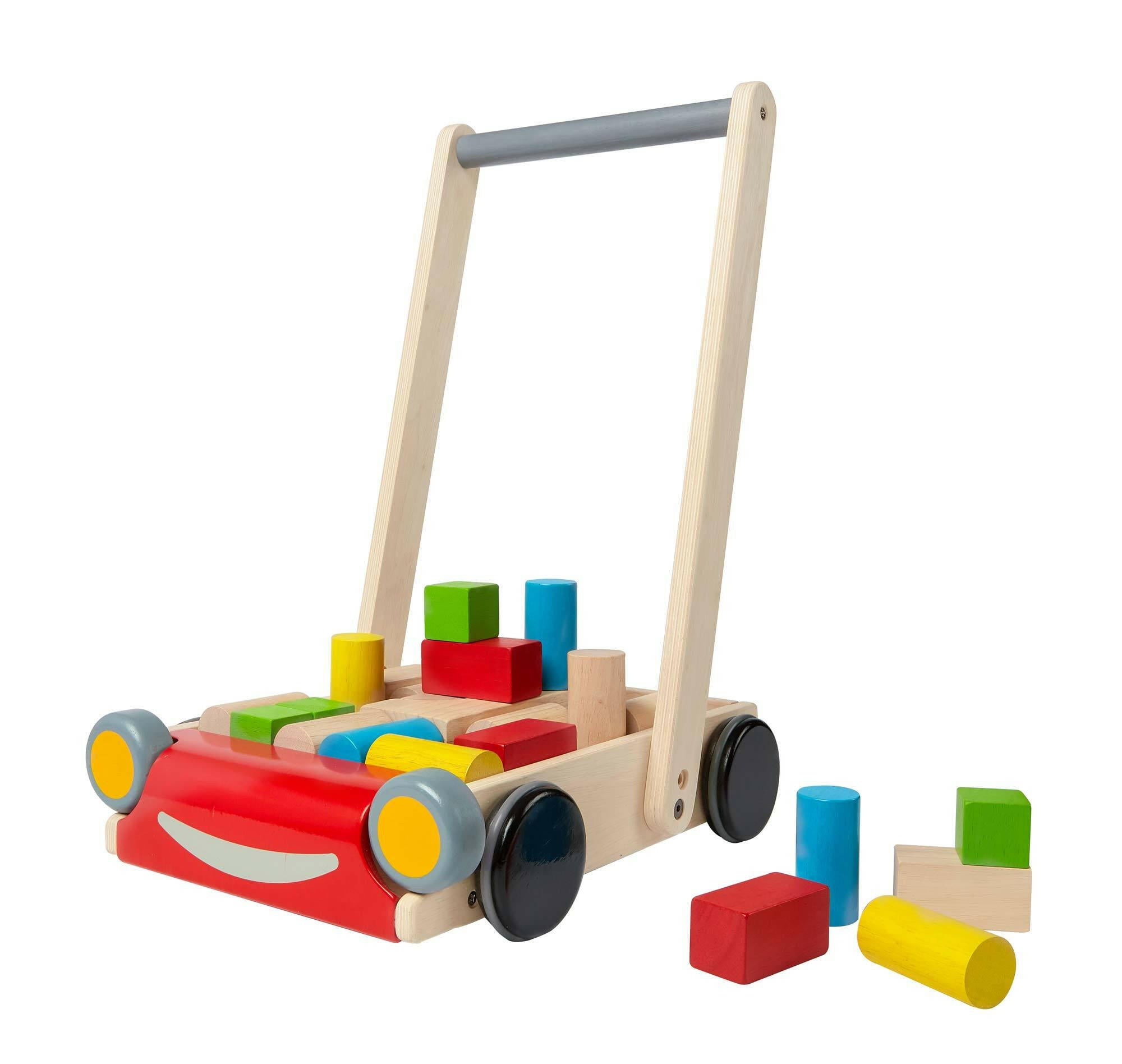 Plan Toys Baby Walker with Blocks Baby Toys PlanToys
