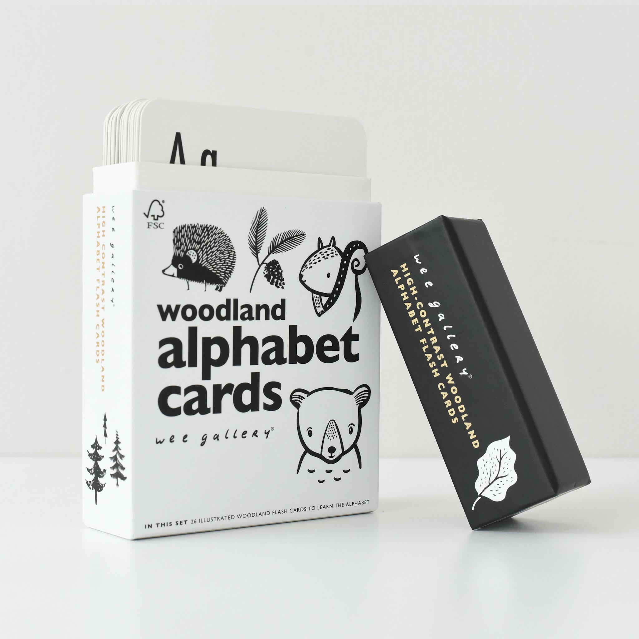Woodland Alphabet Cards Learning Cards Wee Gallery