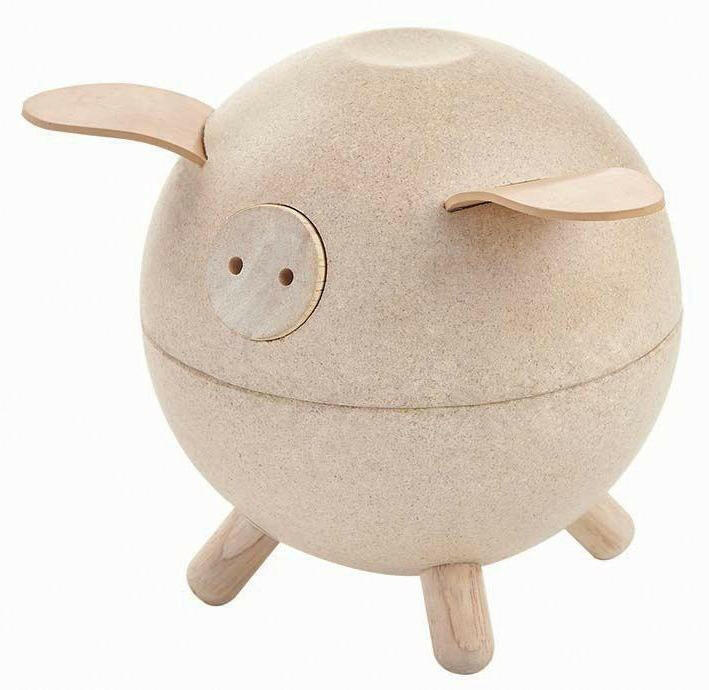 Piggy Bank - White Kids Toys PlanToys