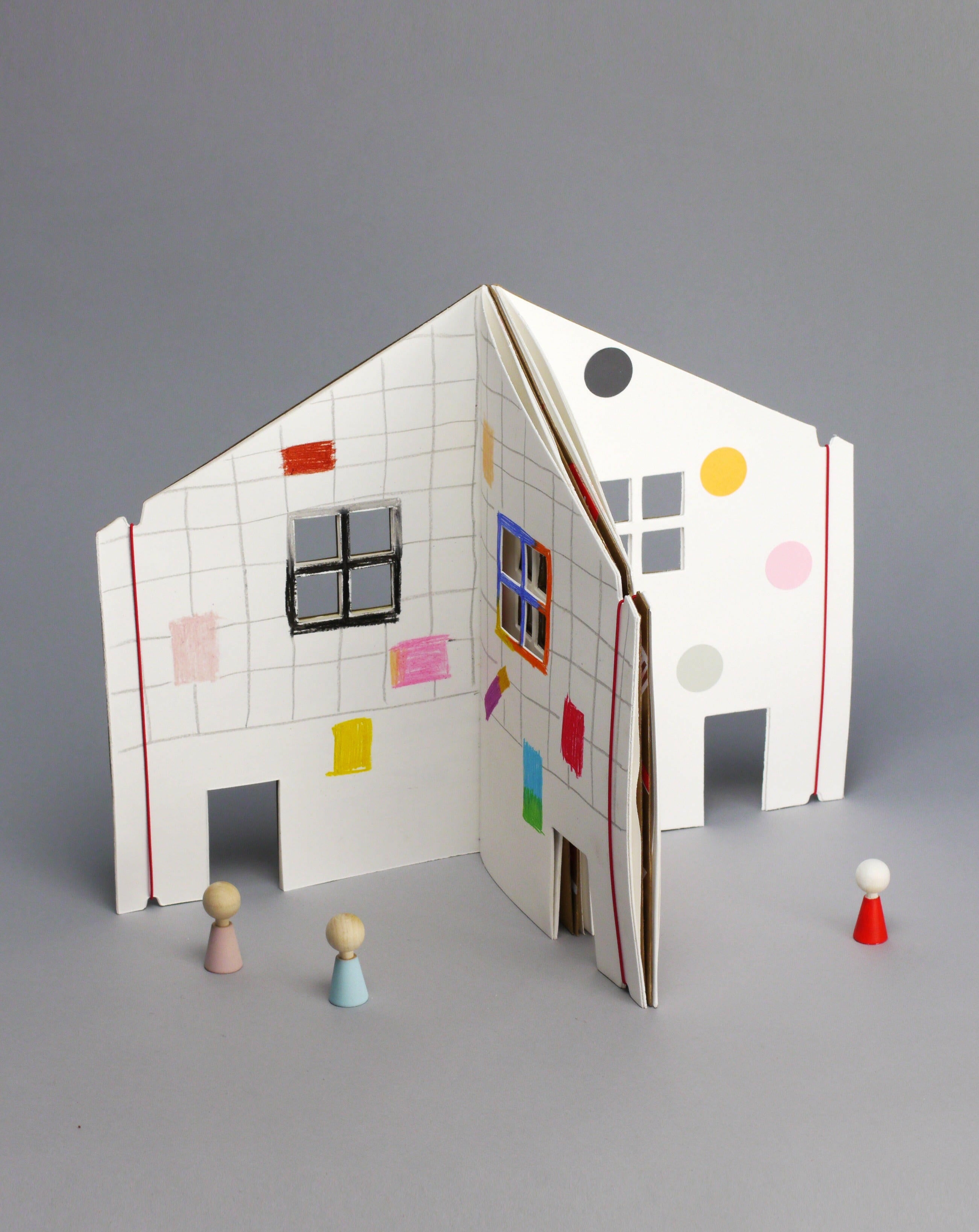 The Dollhouse Book Kids Toys Rock & Pebble