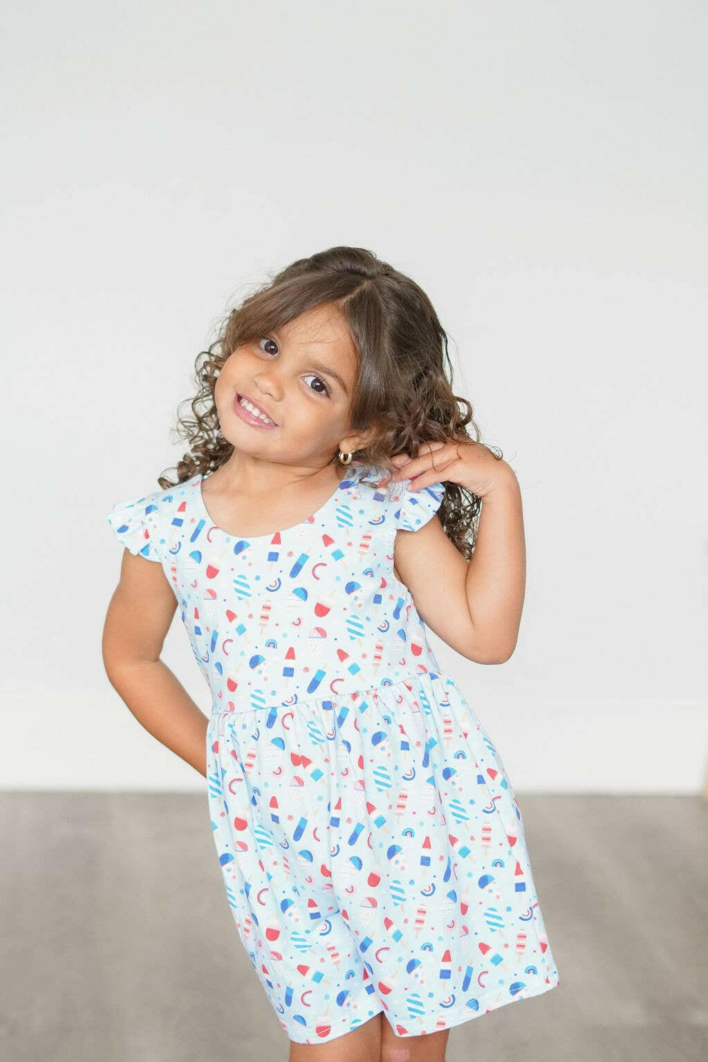 Macie Romper in Sweet Freedom Ollie Jay