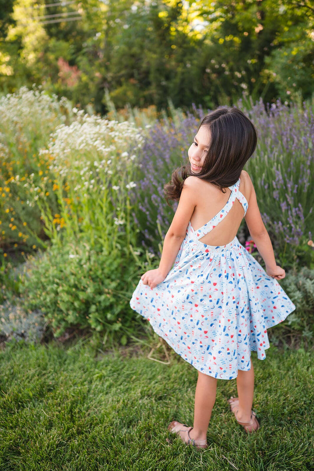 Sofia Dress in Sweet Freedom dress Ollie Jay